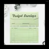 Presentpapper Kontantkuvert för budgetering budgetpärm med kostnadsspårare