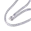 Fine 925 Sterling Silver Figaro Chain Necklace 6MM 16quot24inch Top Quality Fashion Women Men Jewelry XMAS 2019 New Arrival 1896485