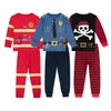 Pyjamas Enfants Garçons Filles Carnaval Enfants Pirate Pompier Licorne Squelette Vêtements Ensemble Enfant Coton Halloween Vêtements De Nuit 230711