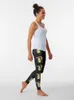 Actieve broek Grappig ontwerp - beenlamplegging voor fitness Hoge taille sportkleding voor dames Sport