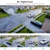 Kamery IP BESDER 8MP 4K kamera PTZ 8x Zoom podwójny obiektyw wykrywanie ludzi CCTV 4MP inteligentny dom zewnętrzny nadzór Wifi aplikacja ICSEE 230712