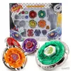 4D Beyblades Toupie Burst Beyblade Spinning Top Metal Fusion 4D Launcher Set Kids Game Toys Children Christmas Toys Gift YH1241
