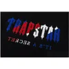 メンズジャージ Trapstar メンズショーツと T シャツセットデザイナーカップルタオル刺繍レターレディースクルーネックトラップスタートレーナー Dhqii