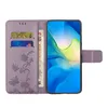 Imprint PU Leather Wallet Case For Samsung A55 A35 A05 A05S A54 A04E A34 A24 4G M14 M54 S23 FE A25 5G Fashion Flower Butterfly Flip Cover Tree Owl ID Card Slot Holder Pouch