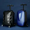 スーツケース 21 インチ大人折りたたみスーツケーススクータートロリーボックス下宿学生子供の旅行機内持ち込み荷物ケース
