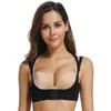 Women's Shapers Women's Posture Corrector Correction Back Support Belt Shoulder Brace Push Up Chest Bra Adjustable Corset Shapewear