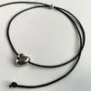 Choker Korea Lange Touw Hart Ketting Vrouwen Gothic Style Necklac Punk