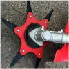 Power Tools 3T 6T Blade Manganese Steel Razor Mower Grass Trimmer Head Cutter For Garden Lawn Hine Accessories Drop Delivery Mobiles Dhhhq