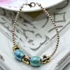 Charm Bracelets Top-Rated Fashion Alloy Large Hole Beads & Glass Women Holiday Gifts DIY Jewelry Bijoux B15239-15240