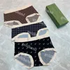 Damen-Spitzenhöschen, Designer-Briefdruck, sexy Unterwäsche, hochwertige, weiche, bequeme Marken-Frauen-Slips