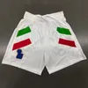 2024 2025 Italie Soccer Shorts Men Totti Donnarumma Chiesa Barella de Rossi R.Baggio Scamacca Raspadori Pantalon de football 22 23 24 25 Fan Player Version à la maison