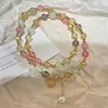 Strand Makersland Wrap Bracelets Pour Femmes Vintage Stacking Bijoux Cadeaux Pierre Naturelle Perlé Bracelet Avec Perle Pendentif En Gros