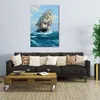 Canvas Art Reproduction Pin on Ships by Frank Vining Smith Painting Handcrafted House Decor