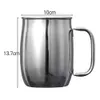 Tassen Becher Kaffee Tee Tasse Tassen Edelstahl Liner Wasser Tasse Ohr Hängen Tragbare Kaffee Bier Tasse Reise Tasse Wasser abfüller R230712