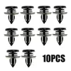 10pcs de la voiture de voiture Trim Clivets Clips Carte de porte intérieure Carte de porte de la carte Publier les jupes de montage de montage Clip pour Audi A3 8P A4 B6 B7