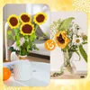 Dried Flowers 10/6 handmade woven flower bouquets sunflowers roses home table decorations weddings birthdays Valentine's Day Mother's Day gifts 230711