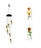 Droplight Mix And Match Welcome Solar Wind Chime Light Hummingbird Solar Gift Light Color LED Garden Hanging Light 202QH