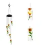 Droplight Mix And Match Bienvenue Solaire Vent Carillon Lumière Colibri Solaire Cadeau Lumière Couleur LED Jardin Suspension Lumière 202QH