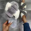 Slippare Home Slides Flat Fashion Indoor Floor Shoes Ladies Flip Flops Classic Design Women Winter House Furry Slippers Fluffy Faux Fur T230712