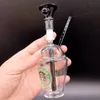 6 inch Starbucks Cup Glass Bong Hookah Creative Oil Dab Rigs Smoking Pipes