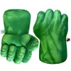 Atacado série de super-heróis Green Fists Red Spider luvas brinquedos de pelúcia luvas de boxe infantil Gigante