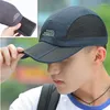 Ball Caps Folding Baseball Cap Mesh Waterproof Quick-dry High-quality Sun Hat Unisex Men Women Outdoor Hiking Sunshade Summer