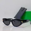 Bottega Fashion Botega Acetate Classic Glasses Солнцезащитные очки ацетатные овальные женщины овальные маленькие рамки мужчины на открытом воздухе.