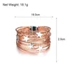 Amorcome Bohemian Star Leather Bracelets for Women Fashion Pentagram Multilleuse Wide Wrap Bracelets Bangles Jewelry Femme L230704