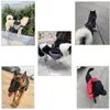 Housses de siège de voiture pour chien sac à dos pour animaux de compagnie sac d'extérieur étanche réfléchissant transporte avec des fournitures de transport de mode de poche