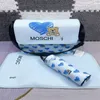 Bolsa de pañales de marca Bolsa de mamá de 3 piezas Bolsa de pañales de diseñador a prueba de agua de gran capacidad Cremallera húmeda y seca Bolsa de asas de cuidado de maternidad para mamá Nueva función multifunción para viajes al aire libre a22