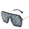 Designer lunette lunettes de soleil femmes hommes F lunettes lentille plein cadre UV400 soleil femmes mode lunettes de soleil luxe surdimensionné dame miroirs femmes hommes lunettes unisexe F15