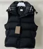 Mz5n Hommes Femmes Down Designer Hiver Chaud Coton Rembourré Veste Manches Amovible Gilet Manteau S-2XL