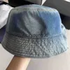 Шляпа шляпы широких краев ковша шляпы джинсовая шляпа шляпа шапка хлопок в стиле y2k солнце -козырьки охота на рыбалку на открытом воздухе x0712