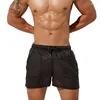 Men's Shorts Summer Mens Sorts Sexy Semi-transparent Quick Dry Mes Lined Yms Joers Casual Beac Men Clotin Sort