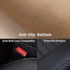 NIEUWE COVER Single Seat Cushs Universal Pu Leather Non Slide Accessories Waterdichte bescherming Past voor de meeste auto's