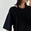 T-shirt Femme Komiyama Été Asymétrique À Manches Courtes Y2k Top Style Japonais Lâche Décontracté Ropa Imprimé Moda T-shirt Vintage 230711