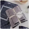 Towel Designer A Set Pur Coton C Luxurys Designers Visage Et Bain Lavage Doux Accueil Absorbant Hommes Femmes Débarbouillettes Drop Delivery Garde Dhglw