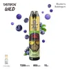 Original Tastefog WILD 7200 bouffées jetable Vape Pod dispositif 10 saveurs 850mAh batterie 15ml Vape Type C Rechargeable