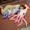 Plush Dolls Large Lifelike Cute Squid Plush Toy Stuffed Sea Animal Cuttlefish Pillow Simulation Octopus Doll Toy for Kids Children 70-130CM 230711