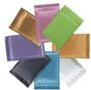 Torby do pakowania 100 sztuk/kolor Mti kolor zamykana na zamek błyskawiczny torba z mylaru przechowywanie żywności torby z folii aluminiowej opakowanie z tworzywa sztucznego odporne na zapach woreczki J1