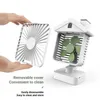 Ventilatori elettrici Telecamere Nuovo umidificatore Ventilatore spray Ventilatore portatile Dispositivo di raffreddamento dell'aria Umidificatore USB Ventilatore ricaricabile Ventilatore da tavolo per l'elettrodomestico estivo