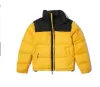 Herrkvinnor Down Jacket North Winter Cotton Men Puffer Jackets Parkas med brevbroderi utomhusjackor Face Coat Warm Clothes