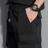 Męskie spodnie joggery hip-hopowe Cargo męskie haremki dorywczo spodnie z wieloma kieszeniami czarne zielone spodnie dresowe Streetwear 230712