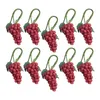 Dekorativa blommor Grape Simulering Miniatyr Leksak Utvecklingsleksaker