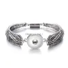 Charm Armbänder Antike Silber 18mm Snap Button Magnet Armband Snaps Buttons Schmuck Für Frauen Männer Drop Lieferung Dhtnv