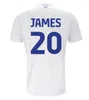 23 24 RODRIGO M COOPER lEEDS voetbalshirts 2023 2024 UNITEDES BAMFORD voetbalshirt fans speler versie SUMMERVILLE ADAMS JAMES GREENWOOD GRIJS Heren Kids Kit tenue