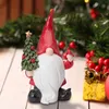 Parti Dekorasyon Reçinesi Noel Baba Kardan Adam Figürin Bonsai Süs Mikro Peyzaj Noel Dekorasyonları Noel Ev Dekoru #T2G