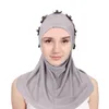 Etnische Kleding Gemakkelijk Dragen Zachte Hijab Voor Vrouwen Instant Sjaal Tulbanden Gebed Moslim Abaya Jurk Kleding