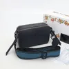 디자이너 가방 스냅 샷 멀티 컬러 숄더백 카메라 크로스 바디 반짝이 스트랩 지갑 듀얼 상단 지퍼 내부 파티션 제거 가능한 조절 식 웨빙 스트랩 지갑