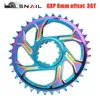 Bisiklet Serbest Tekerlekler Zincir çarkları gxp bisiklet mtb dağ bisikleti 36mm ofset 30T32T34T36T38T SRAM1112S NX XX XX XO GX GXP11 Krank Parçaları 230712